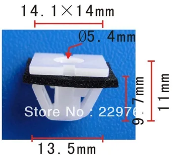 

100PCS Body Side Moulding Clip With Sealer For Elantra & Sonata 2002-On For Hyundai 87756-3D000 Auto Plastic Fasteners Clips