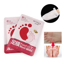 1 пара детских ног Отшелушивающий мед удаление омертвевшей кожи носки с масками увлажняющий уход за кожей Инструменты для красоты