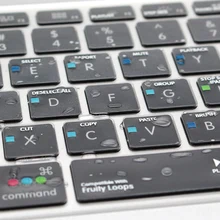 Для Macbook Pro Air 13 15 17 USA Fruity Loops FL ярлык горячий ключ функциональная ТПУ подсветка клавиатура чехол Защита кожи