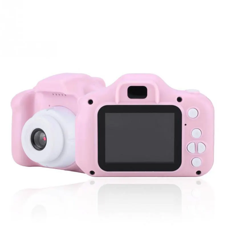 Мини-мультяшная цифровая камера 2,0 дюймов HD экран перезаряжаемая Милая камера игрушки наружная Фотография реквизит для детей подарок для детей