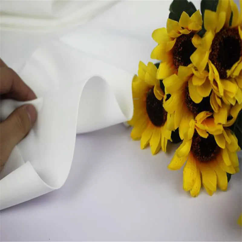 

Solid Dyed Polyester Lycra Air Layer Fabric Heavy Weight 160cm Width for Jacket Coat Dress Skirt
