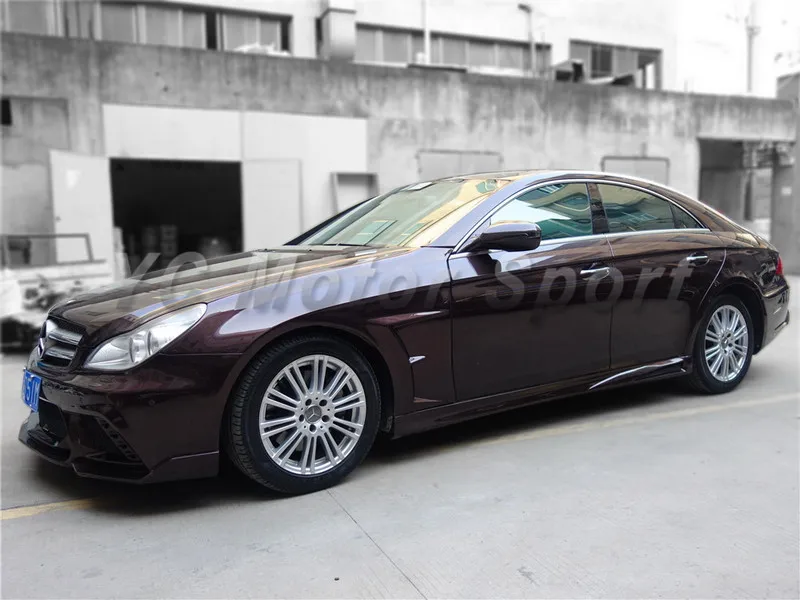

Car Accessories FRP Fiber Glass WI Style Bodykits Fit For 2005-2010 MB W219 CLS Class Front & Rear Bumper Side Skirts