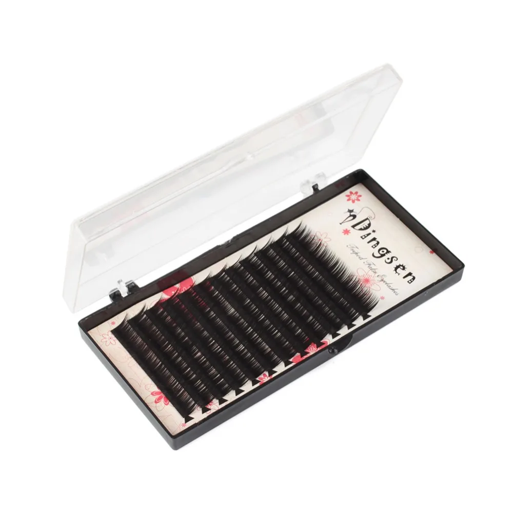 

12Lines/Tray Individual Lashes Makeup False Eyelashes Extension 0.15mm C Curl Fake Eye Lashes Extension High Quality #246273
