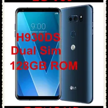 LG V30+ Dual H930DS разблокированный GSM LTE Android Dual Sim Восьмиядерный ОЗУ 4 Гб ПЗУ 128 ГБ 6," 16 МП и 13 МП NFC сотовый телефон 3300 мАч