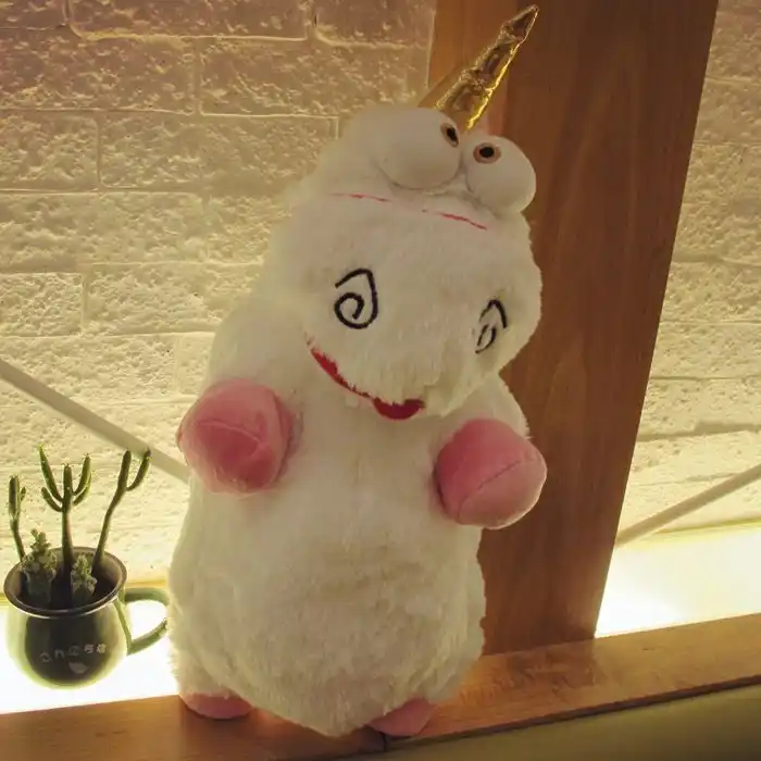 evil unicorn stuffed animal