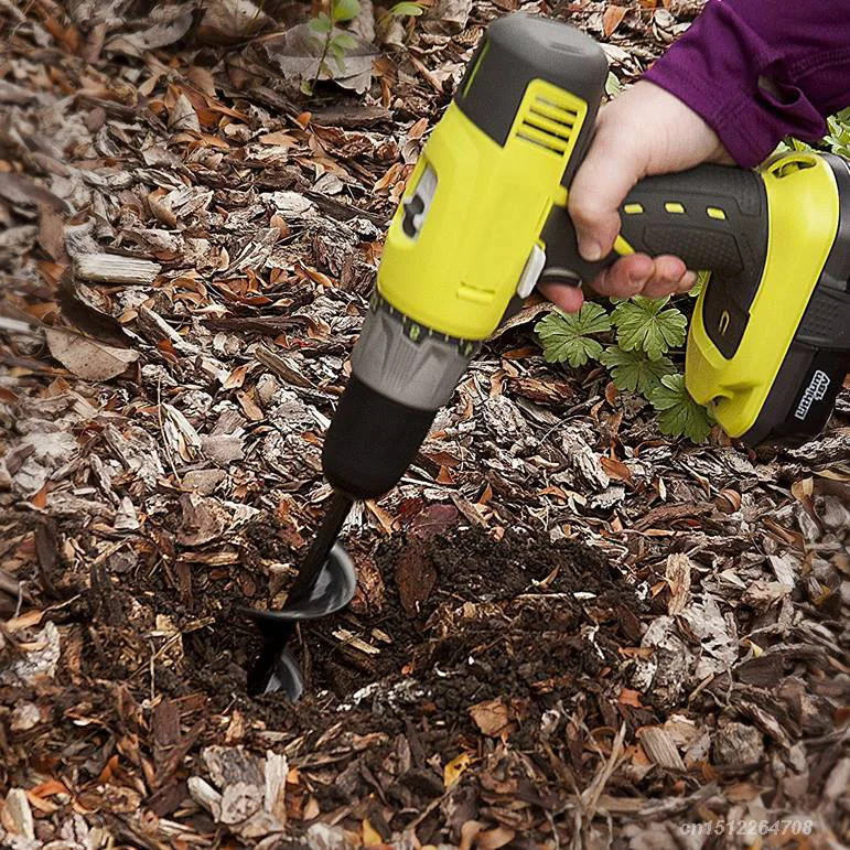 

Hand drill garden digging pit loose soil auger planting flowers planting labor-saving garden seedling bit