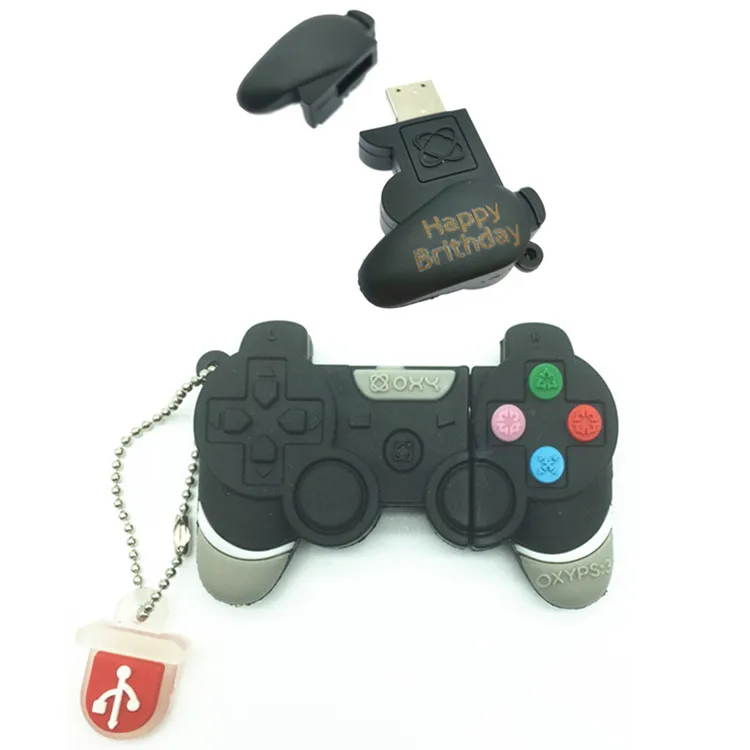 (Более 10 шт.) бесплатный логотип игра под заказ контроллеры USB флэш накопитель 64 гб
