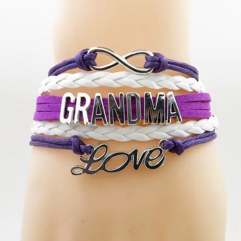 infinity grandma bracelet love grandma gift remember great grandma