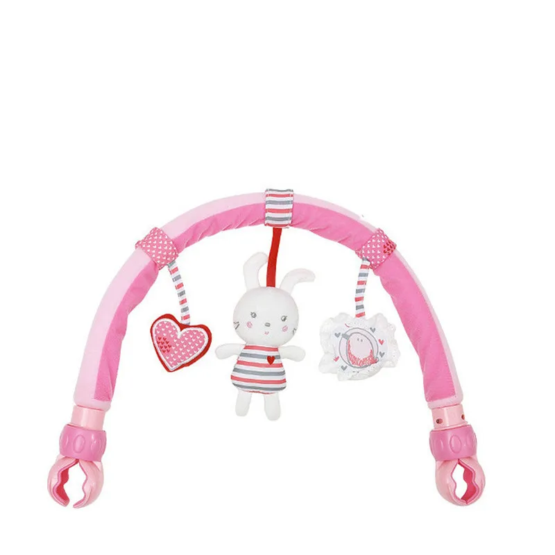 Sozzy Младенческая коляска игрушки 0-12 месяцев для детей милая новорожденная подвесная погремушка для малышей мобильное кольцо кровать колокольчик мягкая кровать музыкальная игрушка
