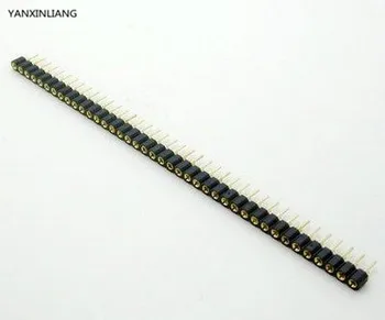 

5PCS Pitch 2.0mm 40 Pin Round Female Single Row Pin Header Strip PCB Connector