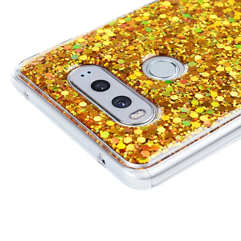 Bling Косметическая пудра глиттер чехол для LG V20 Роскошные Мягкие TPU Тонкий тонкий