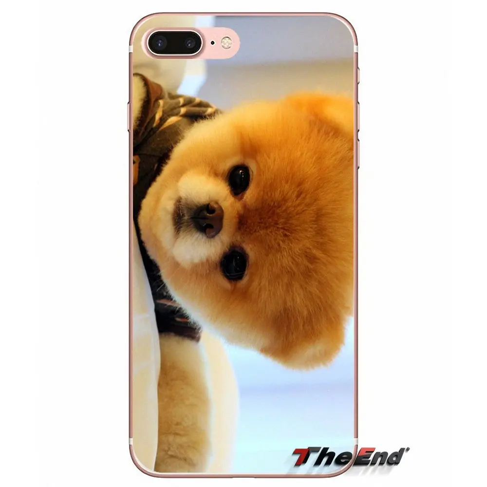 Мягкий чехол для домашних животных boo pomeranian Xiaomi Redmi 4 3 3S Pro Mi3 Mi4 Mi4i Mi4C Mi5 Mi5S Mi Max Note 2