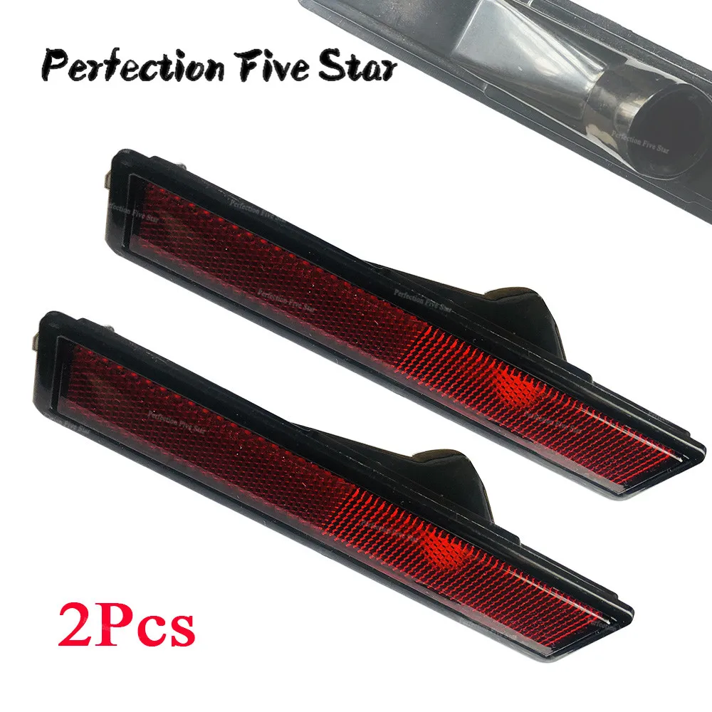 

x2 63141377849 New Red Pair Rear Left Right Side Turn Signal Marker Light Lens E30 E32 E34 318i 318is 325es 325i 63 14 1 377 849