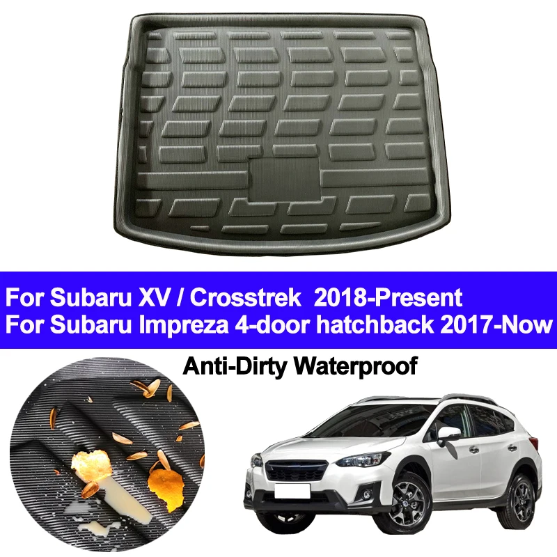 Автомобильный задний коврик для багажника напольные коврики Subaru XV Crosstrek Impreza