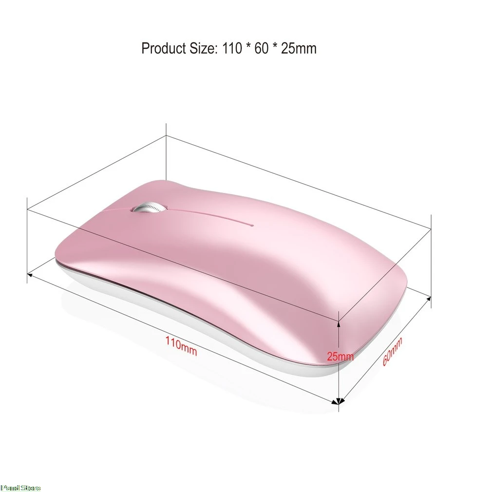 T23 2,4G 1600 точек/дюйм перезаряжаемая Беспроводная 4,0 USB Двухрежимная Беспроводная игровая мышь для ПК ноутбука рабочего стола