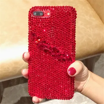 

XINGDUO diamond case for samsung galaxy s8 women fashion cover for Samsung galaxy S9 S9 Plus S8 S8 Plus j A series All model
