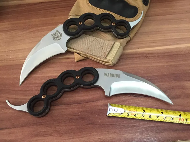 

Karambit Outdoor Tactical Fixed Knives,9Cr18Mov Blade G10 Handle Camping Survival Knife,Hunting Knife.