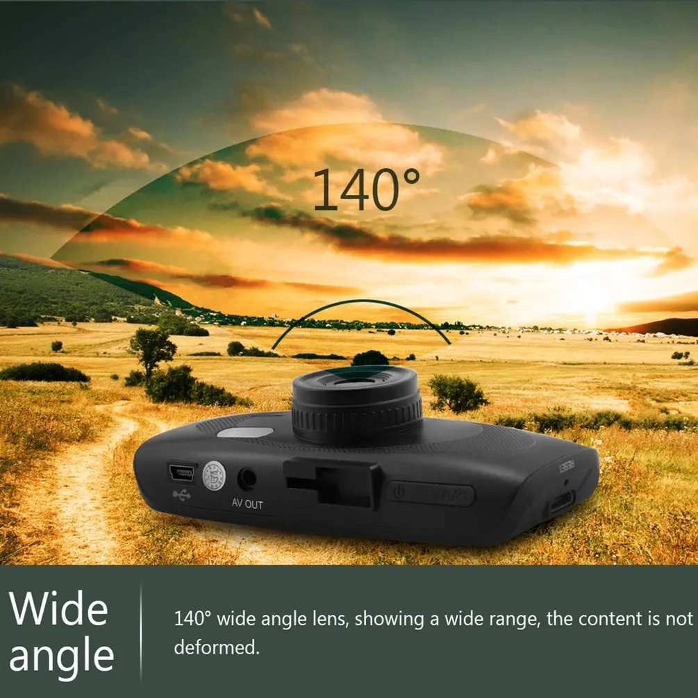 

Mini 2.7 Inch LCD Car HD Driving Recorder Wifi Built-in GPS Navigator Micro TF Card Car DVR With Speaker G1WHT