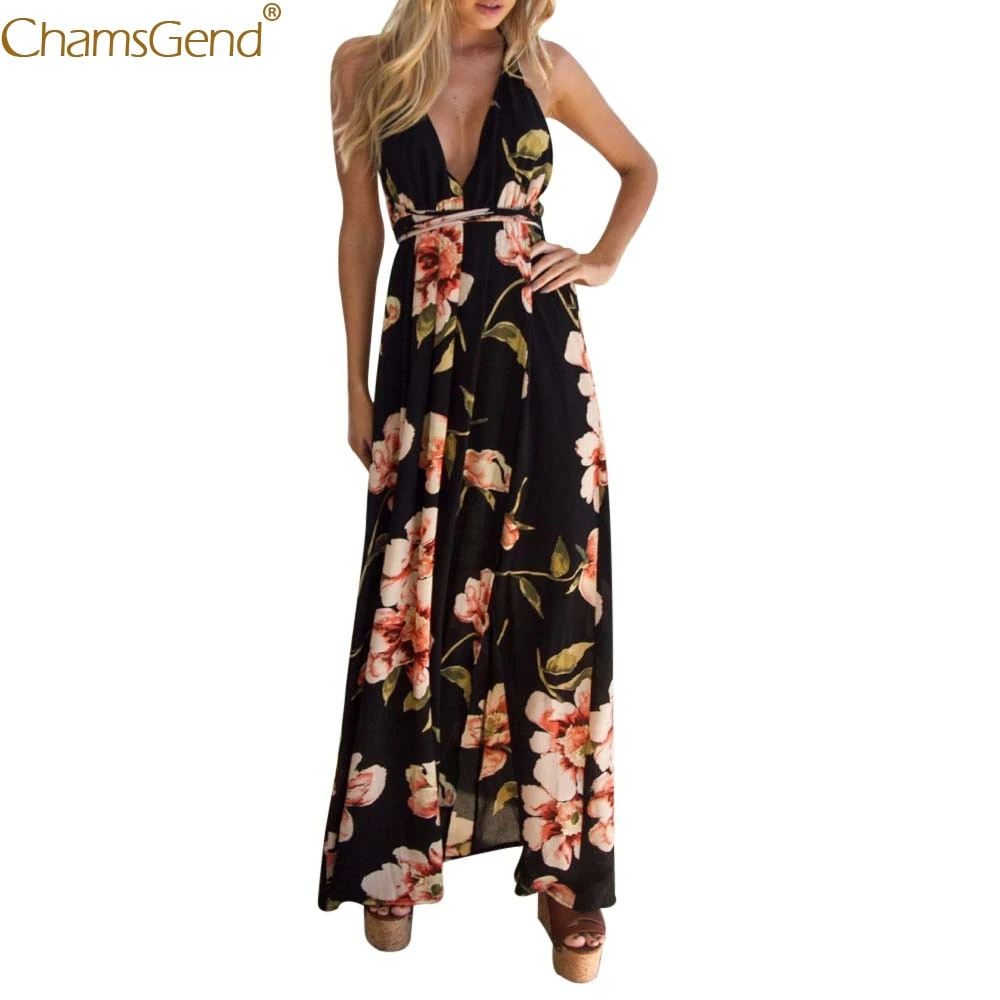 Sexy Boho Black Dresses Woman Party Night Long Party Dresses Beach Sundress Boho Floral Print Maxi Dress Bandage Elegant May Sexy Boho Black Dresses Woman Party Night Long Party Dresses Beach Sundress Boho Floral Print Maxi Dress Bandage Elegant May