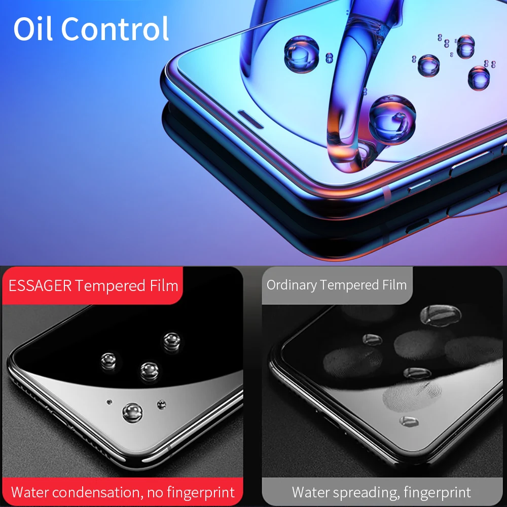  Essager Screen Protector Gehärtetem Glas Für iPhone Xs Max X Xr 8 7 6 6s Plus Xsmax 8plus 7plus 5 5