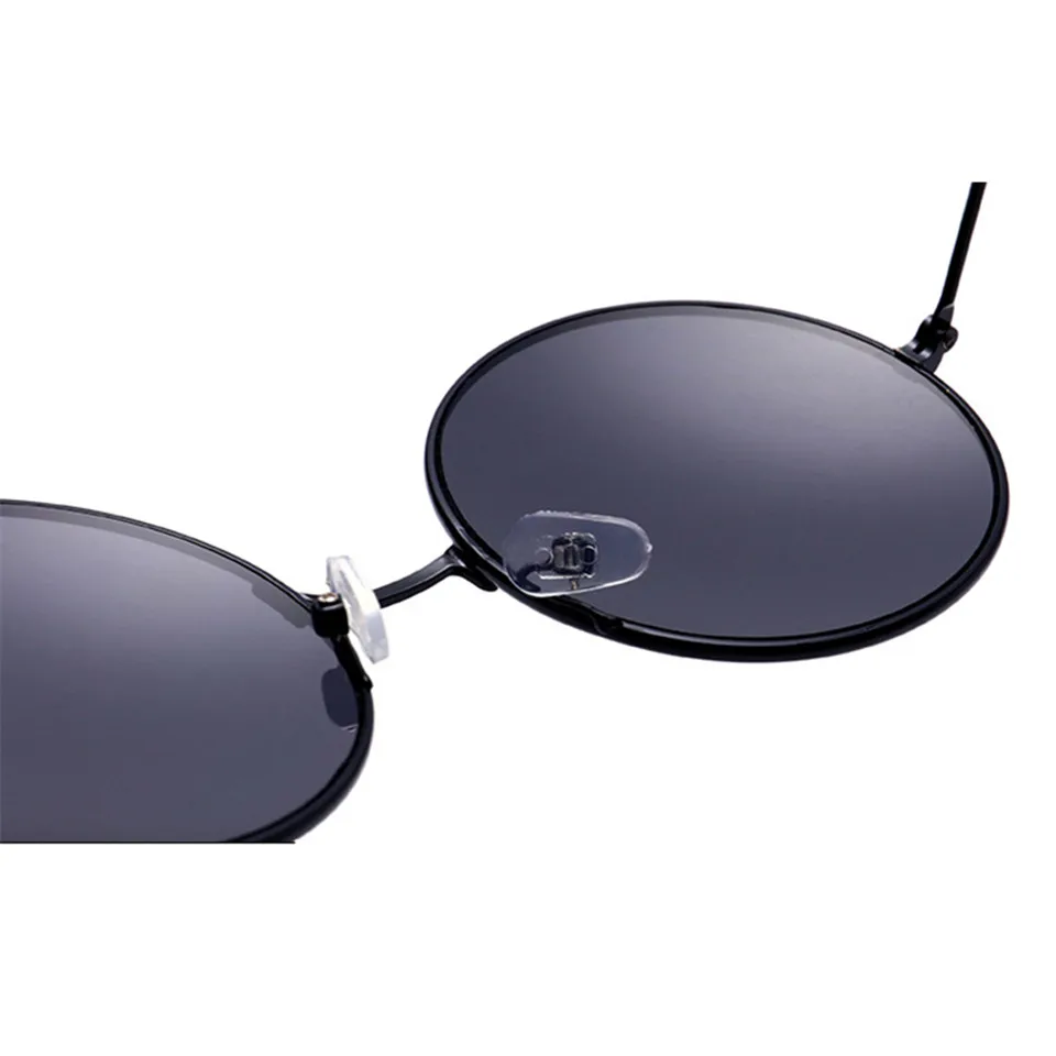 Металлическая оправа солнцезащитные очки круглые солнцезащитные очки в стиле стимпанк Мужские Женские Красочные Модные Ретро солнцезащитные очки Oculos De Sol UV400