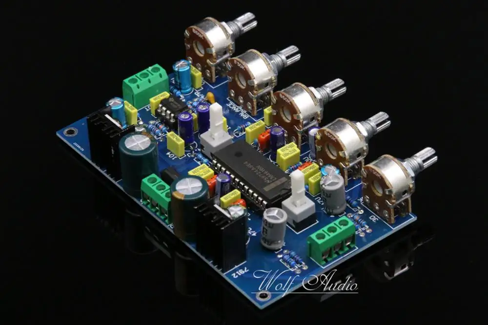 Новая сборка LM4610+ NE5532 предусилитель LM4610 Tone плата управления с переключаемой громкостью DIY