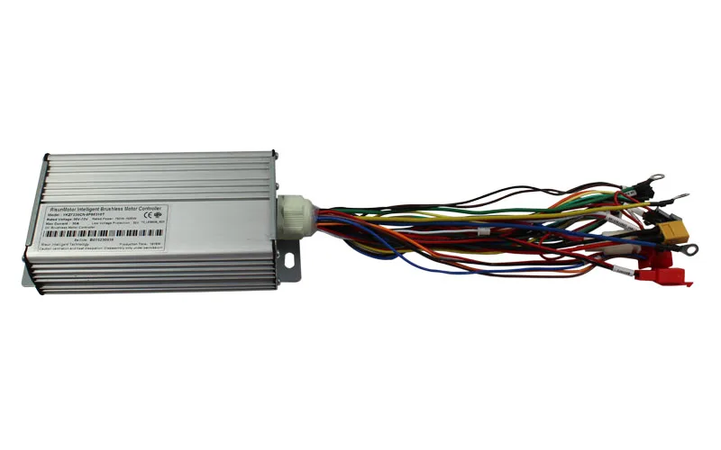 Excellent RisunMotor E bike Exclusive Customized 48V-72V Universal 1000W 12MOSFET 30A Controller+750c  Programmable Regenerative Function 1