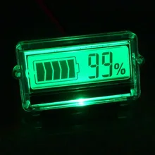 12 В свинцово-кислотная батарея дисплей Панель с ЖК-тестер батареи