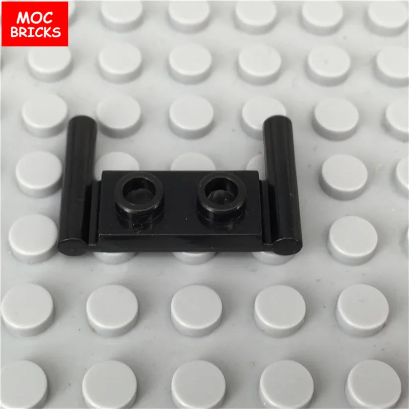 

10pcs/lot MOC Bricks Plate Modified 1 x 2 with Handles fit with 3839 DIY Figure Building Blocks Toys for children Xmas gifts