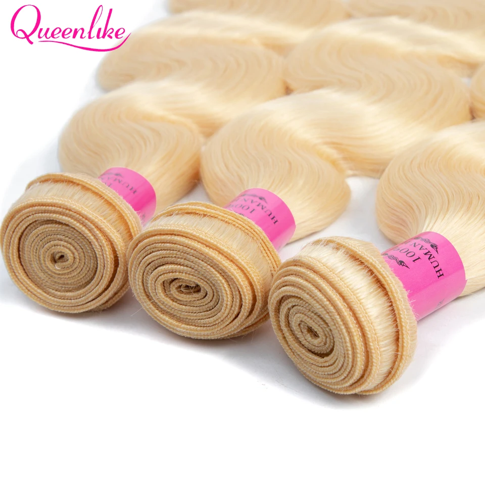 blonde bundles with closure 9