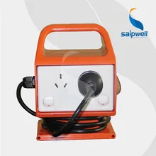 Ip33 austand 4 gang Портативный Мощность выход с rcd и Мощность привести/Человек-обновления промышленного 2 гнездо и 2 переключатель(SG10