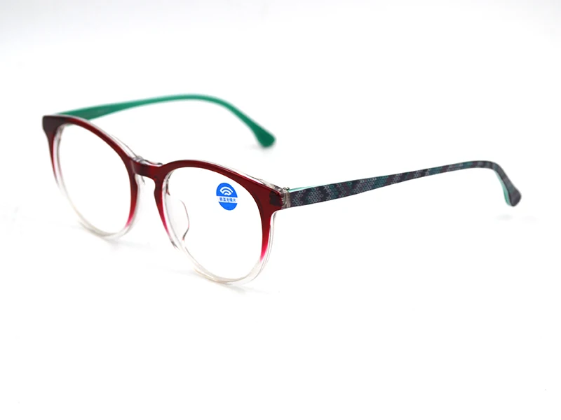 Для женщин блокировки синий свет очки Анти Blue Ray градиентная оправа для очков, модные полосатые Ноги очки для работы за компьютером игровой очки L3