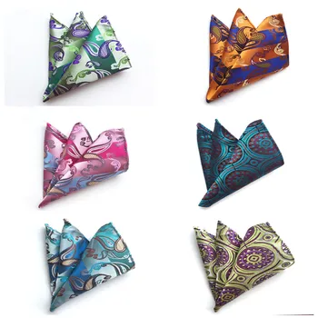 

Fashion Explosion Business Men's Suit Accessories Pocket Towel Boutique Quality Polyester Silk Pocket Square Towel Handkerchief