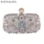 Mujeres embrague Bolsas Cuentas noche exquisita señoras boda de novia bolso del mitón bolsos pequeño minaudiere smyxst-e0073