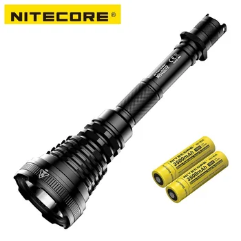 Buy NITECORE MH40GTR CREE XP-L HI V3 LED 1200 Lumen 1004M Hunting Search Torch Tactical Rechargeable Flashlight By 18650 Battery
