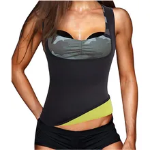 Утягивающие майки, утягивающие майки для коррекции фигуры, неопреновые жилеты для сауны, Корректирующее белье размера плюс, утягивающий корсет для похудения