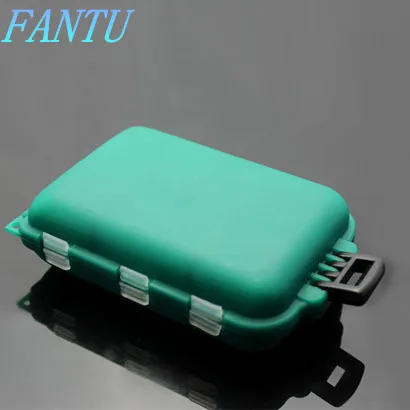 FANTU Fishing Lure Box 10 Bricks ABS Tackle Peche Accesoires Plastic lure Tools Case | Спорт и развлечения