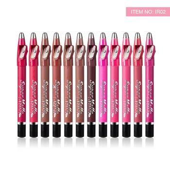 

Menow 1 pcs Multicolor Lip Liner Pencil super matte Lip Makeup Waterproof Colorful Cosmetic Lipliner Pen MN096