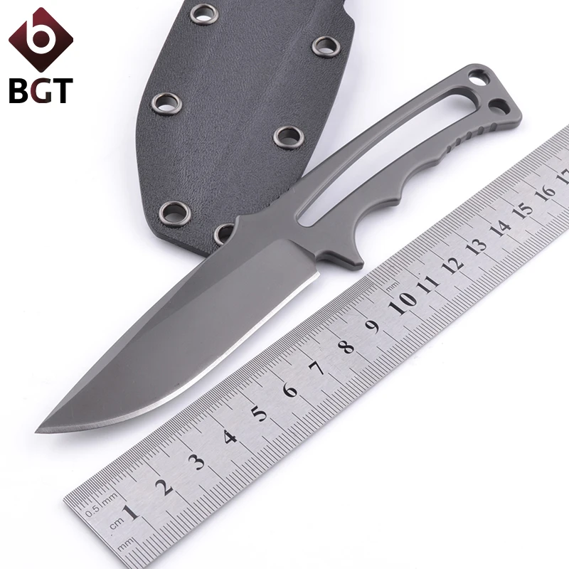 Tactical Fixed Knives CPM S35VN Blade & Handle Survival Outdoor Pocket Straight Knife Camping Hunting EDC Tools With K Sheath