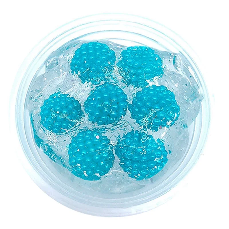 

Colorful Plasticine Light Clay Transparent Raspberry Crystal Slime Modeling Clay Antistress Squishy Toy Slime For Kids Toys