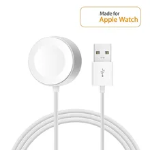 Магнитное зарядное устройство для Apple Watch USB Беспроводная зарядка 38 мм и 42 мм для iWatch серии 4 3 2 1 м сертифицированное зарядное устройство для часов