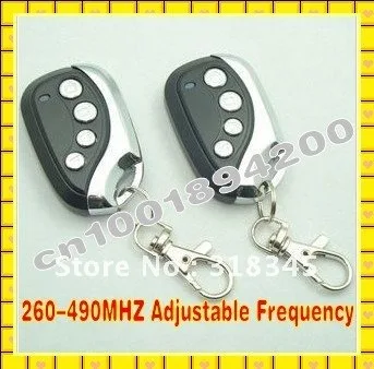 

RF duplicating/copied/cloning remote control 260-490MHZ adjustable car/garage/auto geteway door alarm transmitter duplicator