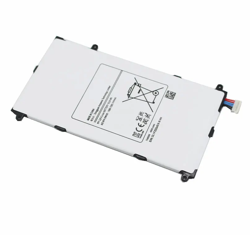 5pcs /lot 4800mAh T4800E Replacement Battery For Samsung Galaxy Tab
