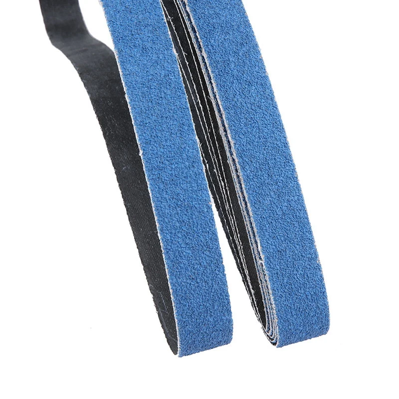 5 Pcs 25x760 Mm Abrasive Sanding Belts For Air Belt Sander Aluminium Oxide Grinder Belt For Metal Grinding Grit 60 For Wood So