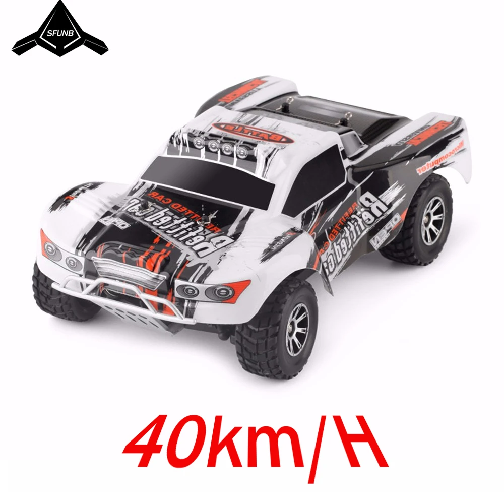 

Wltoys A969-A 1:18 4wd off-road remote control car 2.4G remote control high speed short card racing speed 40km proportional