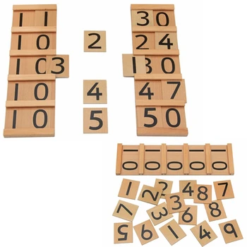 

2018 Wooden Math Intelligence Sticks Figures Kids Preschool Educational Early Childhood Toys Gift