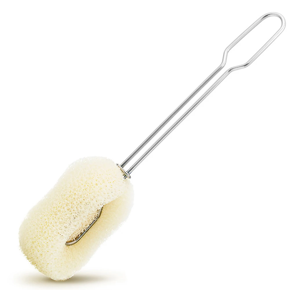 Long Handle Washing Supplies Sponge Scrubber Bottle Cleaning Dish Cup Brush Home Kitchen Tools Glass Multi-functional Hangable | Дом и сад