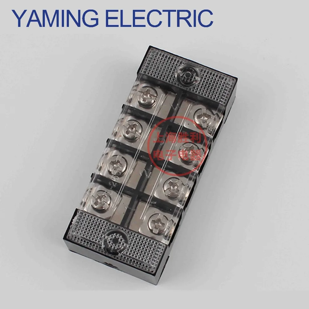 P161 TB 254 1 шт. двухрядный шнековый клеммный блок проводной разъем 600V 25A 4 положения