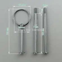 1 комплект) 2 или 3 ярусный торт пластины стенд ручка фитинг Металлические Свадебные украшения Дети День Рождения вечерние много праздничных принадлежностей