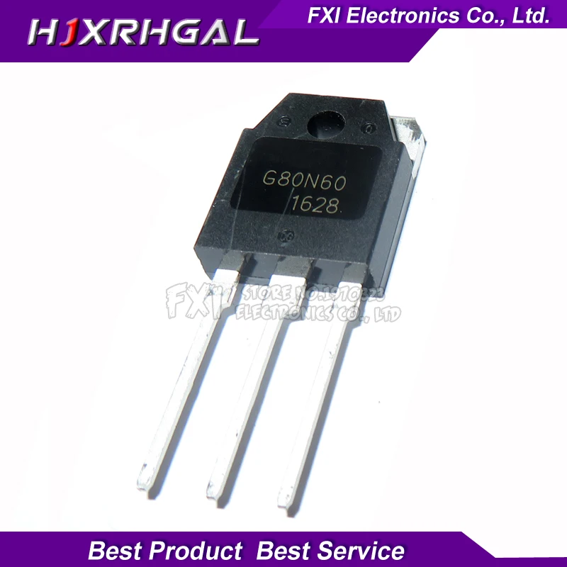 

10Pcs G80N60UFD SGH80N60UFD TO-3P SGH80N60 TO-247 80N60